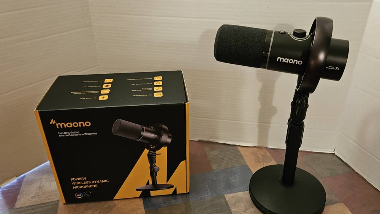 Maono PD200W Hybrid Microphone Is a Creator's Dream