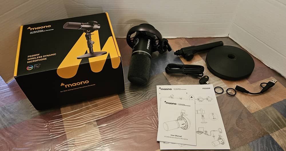 Maono Pd200w Hybrid Mic Inventors Willingness Last