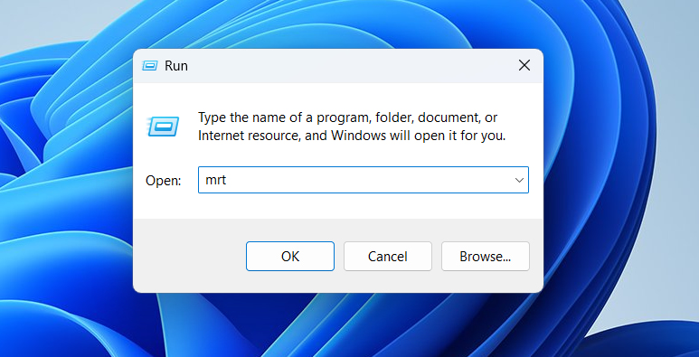 Opening MSRT through Run
