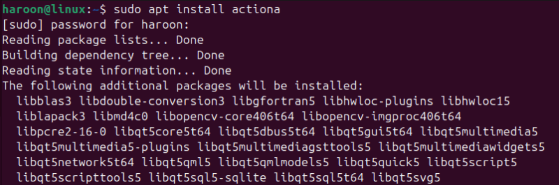 Installing Actiona Gui Automation Tool In Ubuntu