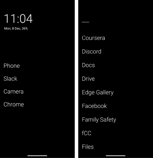 Olauncher On Android