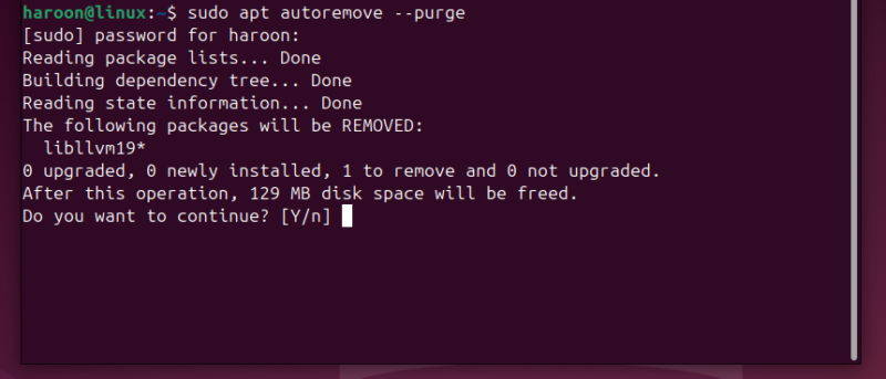 Removes Unneeded Packages And Cleans Leftover Configuration Files