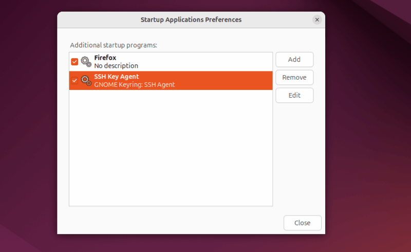 Startup Applications Manager On Ubuntu