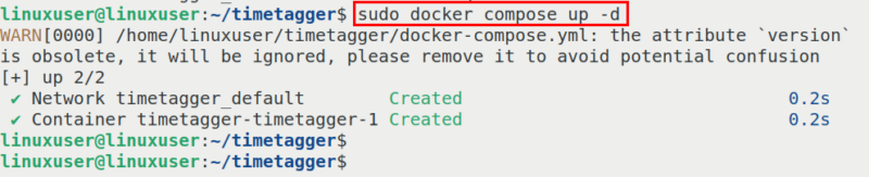 Download Timetagger Docker