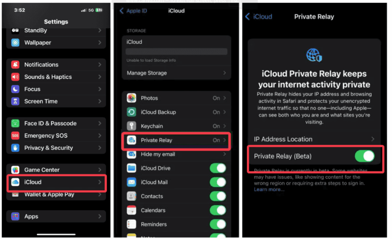 Icloud Private Relay Enabled