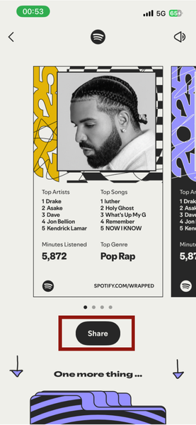 Iphone Spotify Wrapped Playlist Save