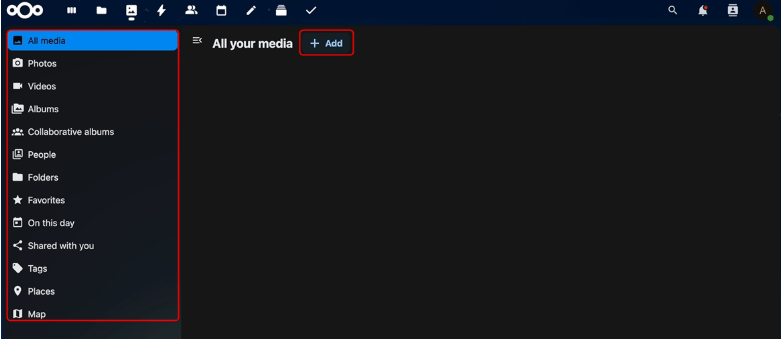 Media Management Nextcloud