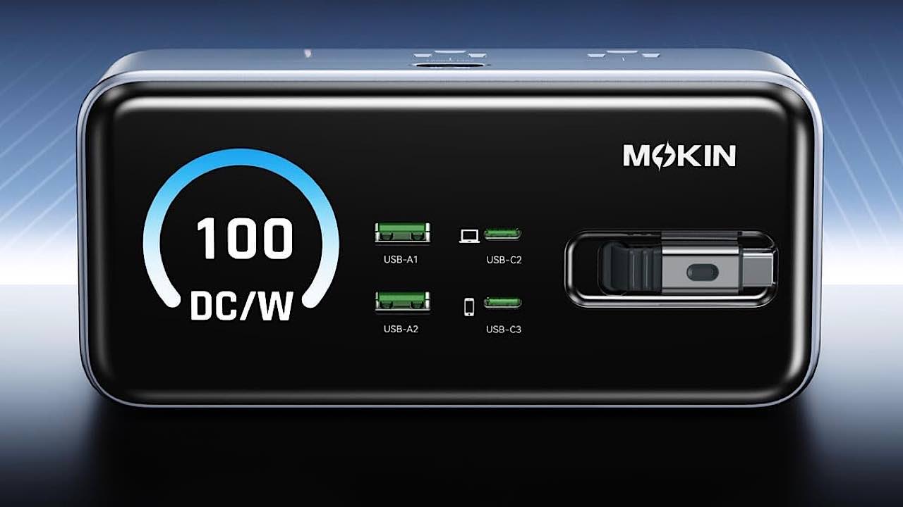 MOKiN Core GC1005 Charging Station Transforms Desktops