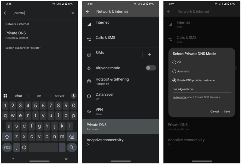 Private Dns On Android
