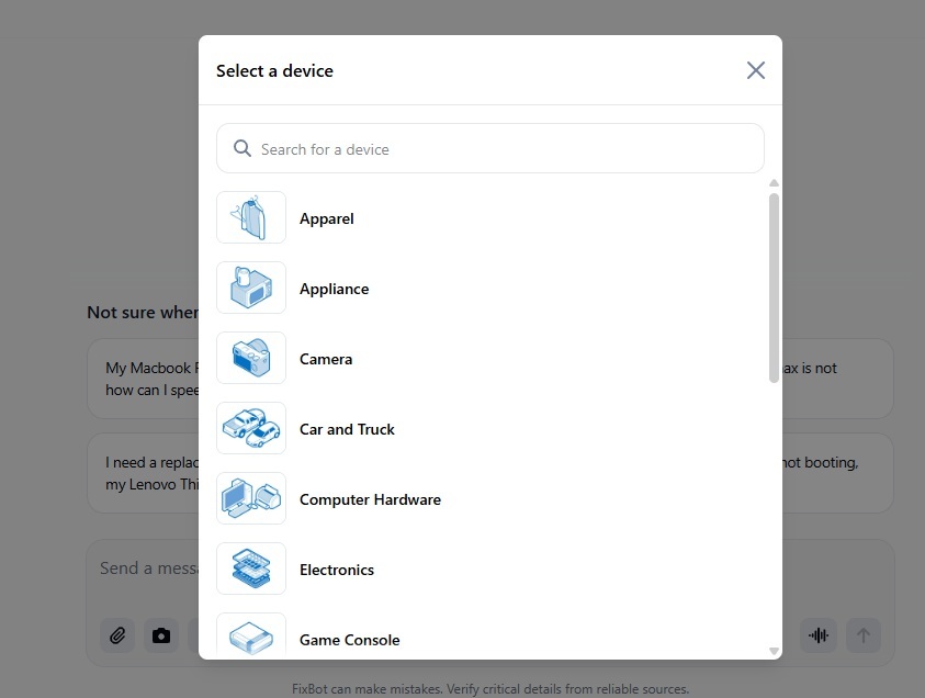 Learn How to Repair Devices Yourself With FixBot's Guidance - Make Tech ...