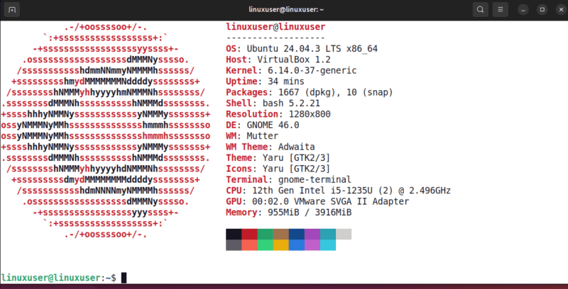 Linux System Details