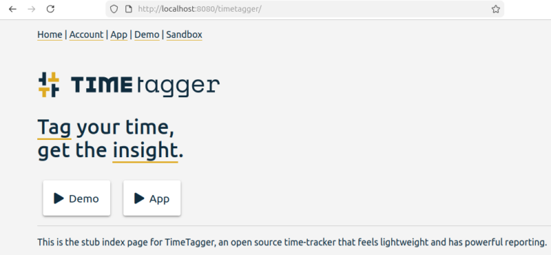 Timetagger Dashboard