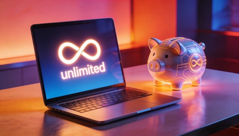 Clean Tech Workspace With Laptop And Contemporary Items