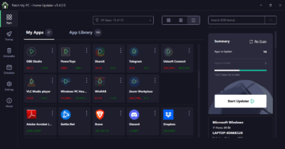 Use Patch My PC Home Updater to Update Windows Apps Automatically ...