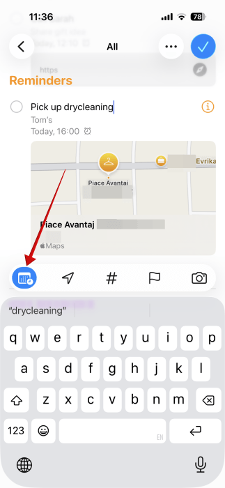 Critical Reminders Iphone Calendar Button
