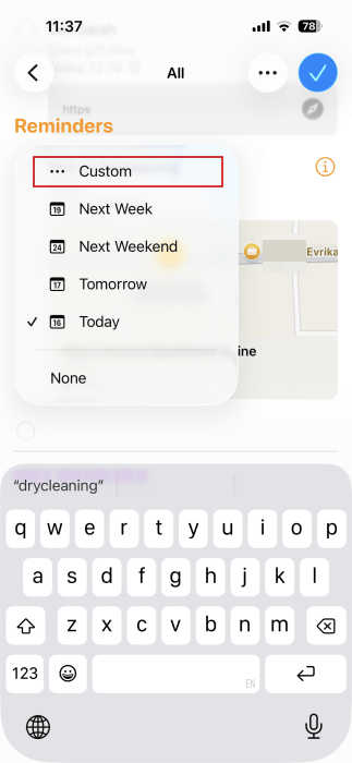 Critical Reminders Iphone Custom