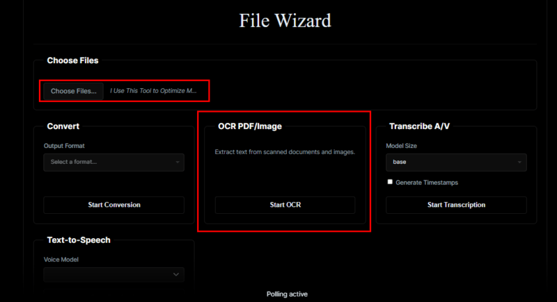 Filewizard Ocr Feature