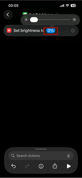 Iphone Shortcuts Brightness
