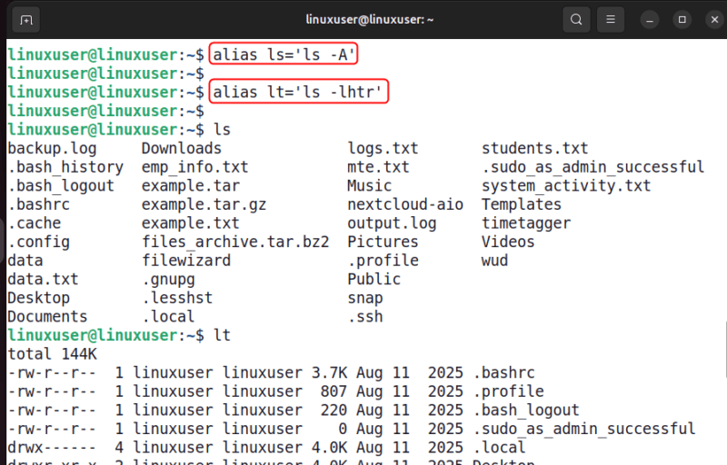List In Reverse Order