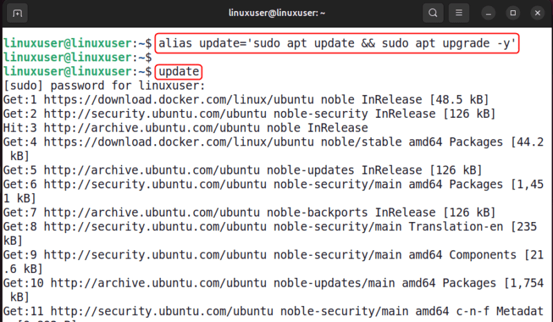 Multi Command Aliases