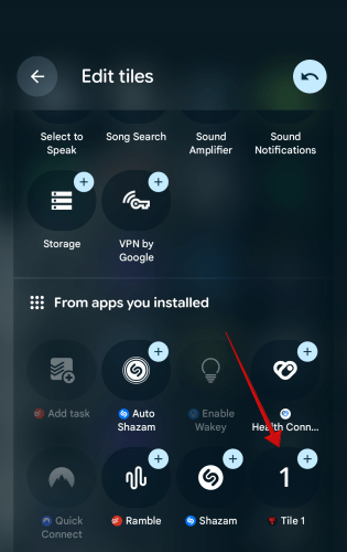 Adding first custom tile to Quick Settings on Android. 
