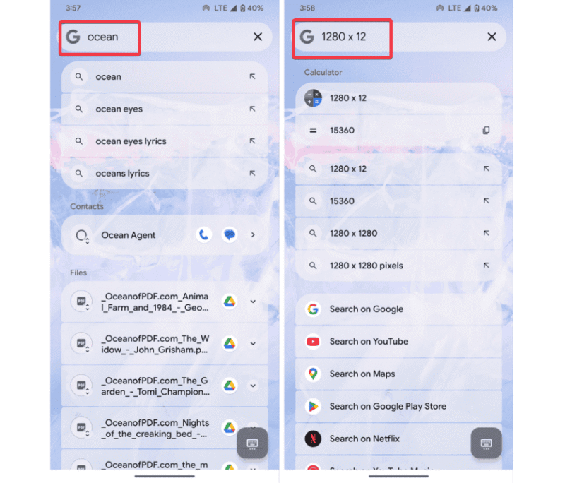 Pixel Search Action First