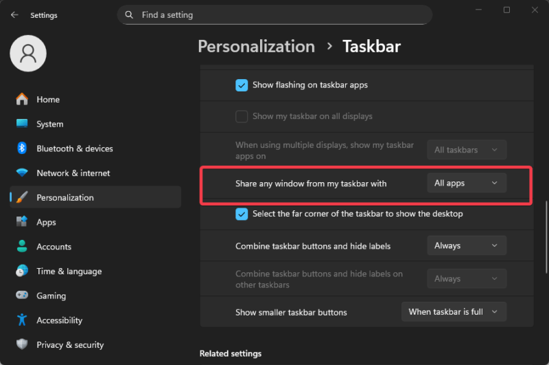 Share With Copilot Default Enabled