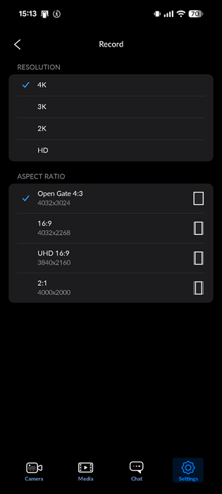 Shoot Cinematic Video Android Blackmagic Setting New Resolution