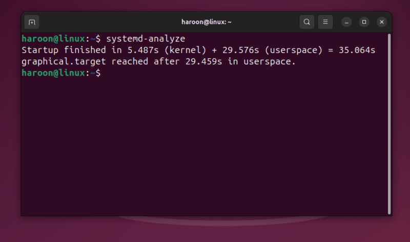 Systemd Analyze Startup Time Of Ubuntu