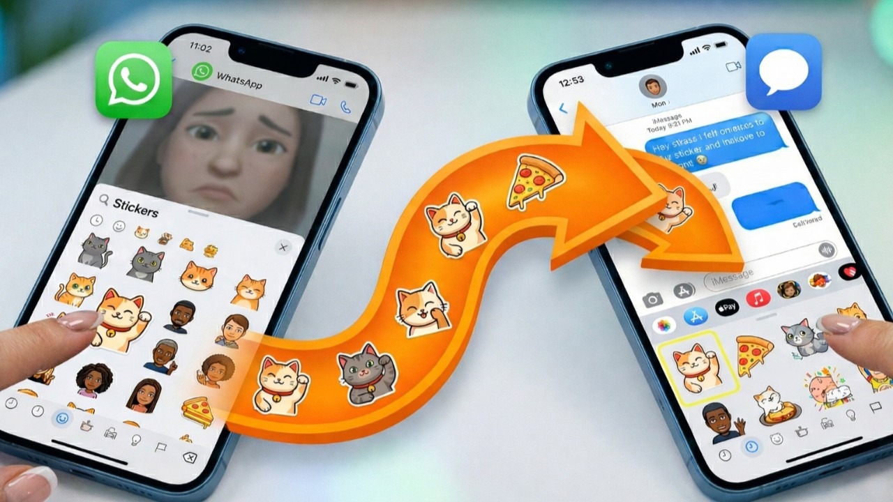 Tired of Sticker FOMO? Here's How to Move Your WhatsApp Stickers to iMessage