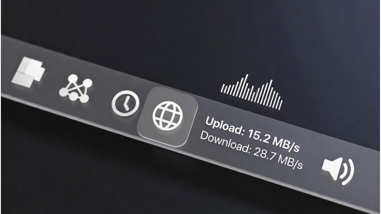 How to Display Your Internet Speed on the Taskbar in Windows