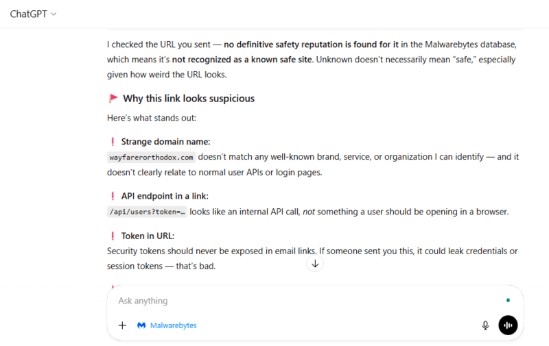 Explanation For Flagging