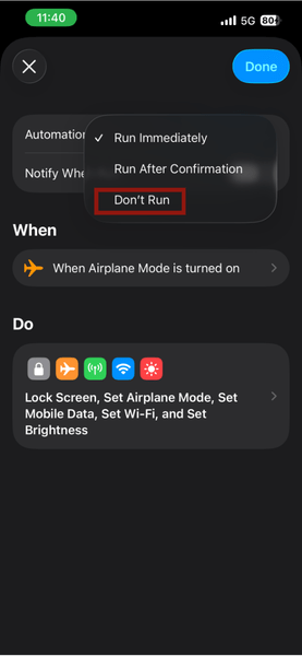 Iphone Airplane Mode Don't Run