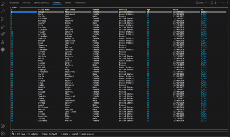 Xleak interactive viewer