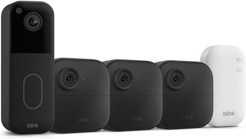 Blink Video Doorbell + Outdoor 4 Camera System