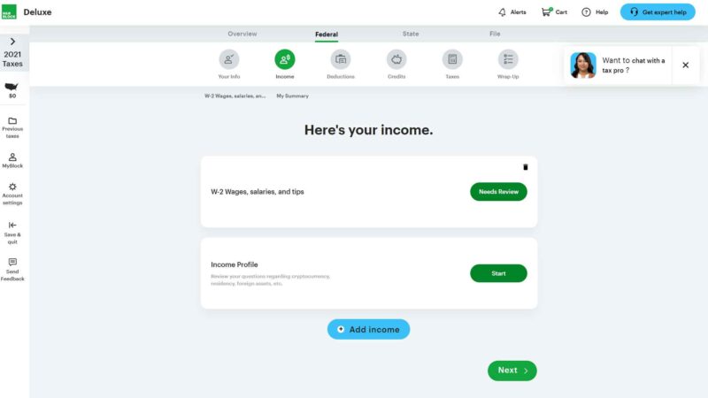 HR Block Tax Guidance