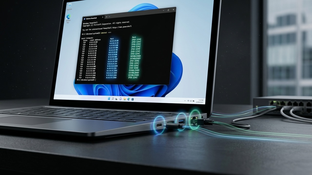 Windows Hidden Command to See Exactly Which Apps Are Using Your Ports