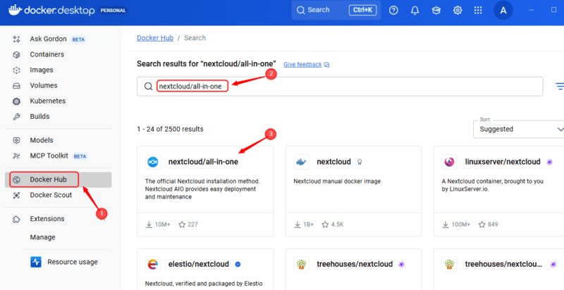 Get Official Nextcloud Aio Image