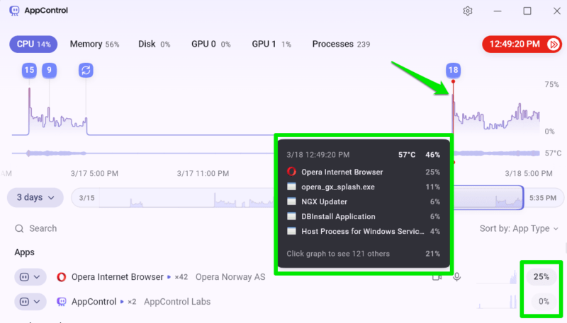 Tracking Resource History in AppControl