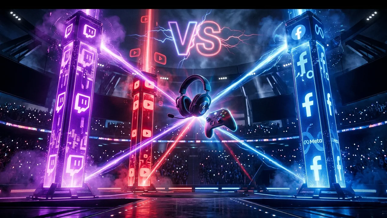Twitch vs. Facebook Gaming vs. YouTube Gaming: What's the Best Live Game Streaming Platform?