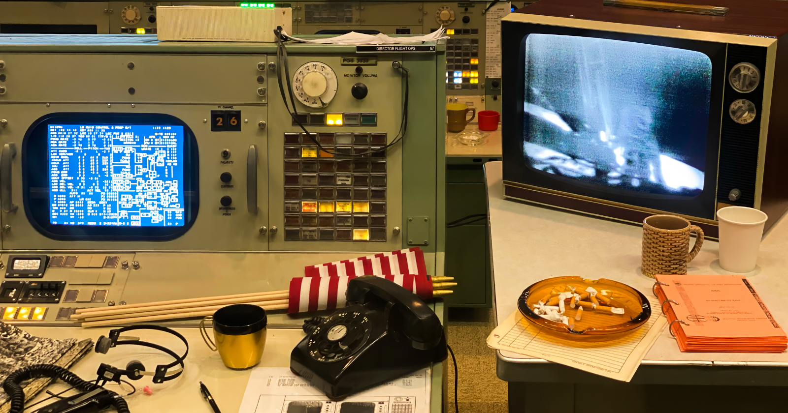 The computer that landed Apollo 11 stored its code in “rope memory” that was physically woven by hand by a workforce of women in a Massachusetts factory, a wire through a magnetic ring meaning one and around it meaning zero, so the program that carried humans to the Moon was literally knitted into being. Featured Image