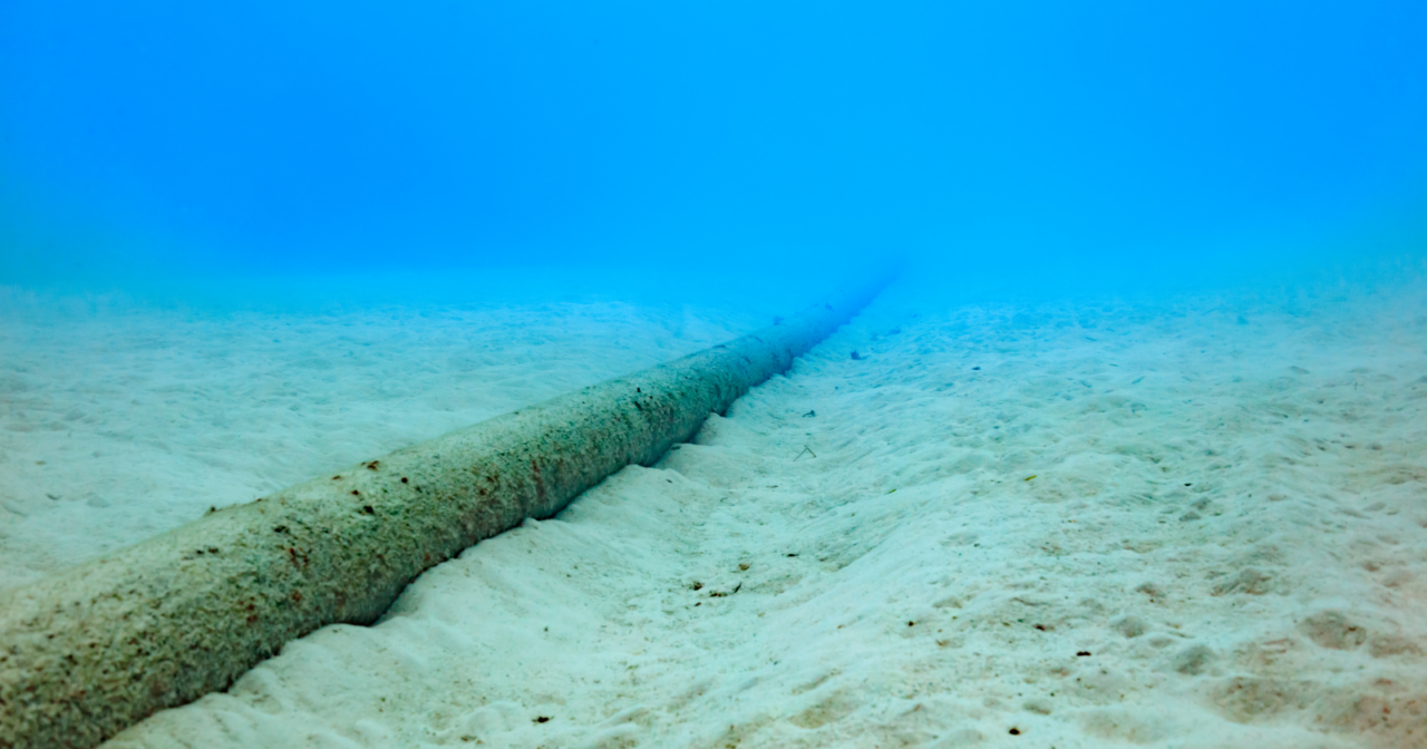 Almost all of the world's internet traffic does not travel by satellite but through fibre-optic cables lying on the ocean floor, a hidden web of wires crossing the deepest parts of the sea to connect the continents.