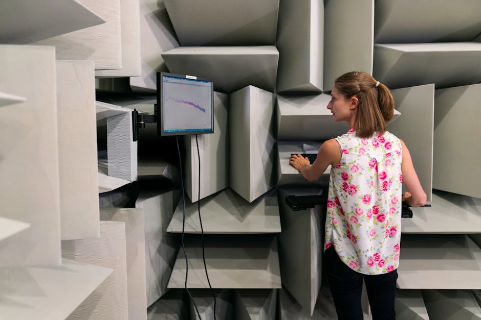 Inside a six-walled wedge-foam chamber on Microsoft's Redmond campus, the background sound is so far below human hearing that visitors start to perceive the grinding of their own joints, the rush of blood in their ears, and eventually a faint ringing that turns out to be the firing of their own nerves.