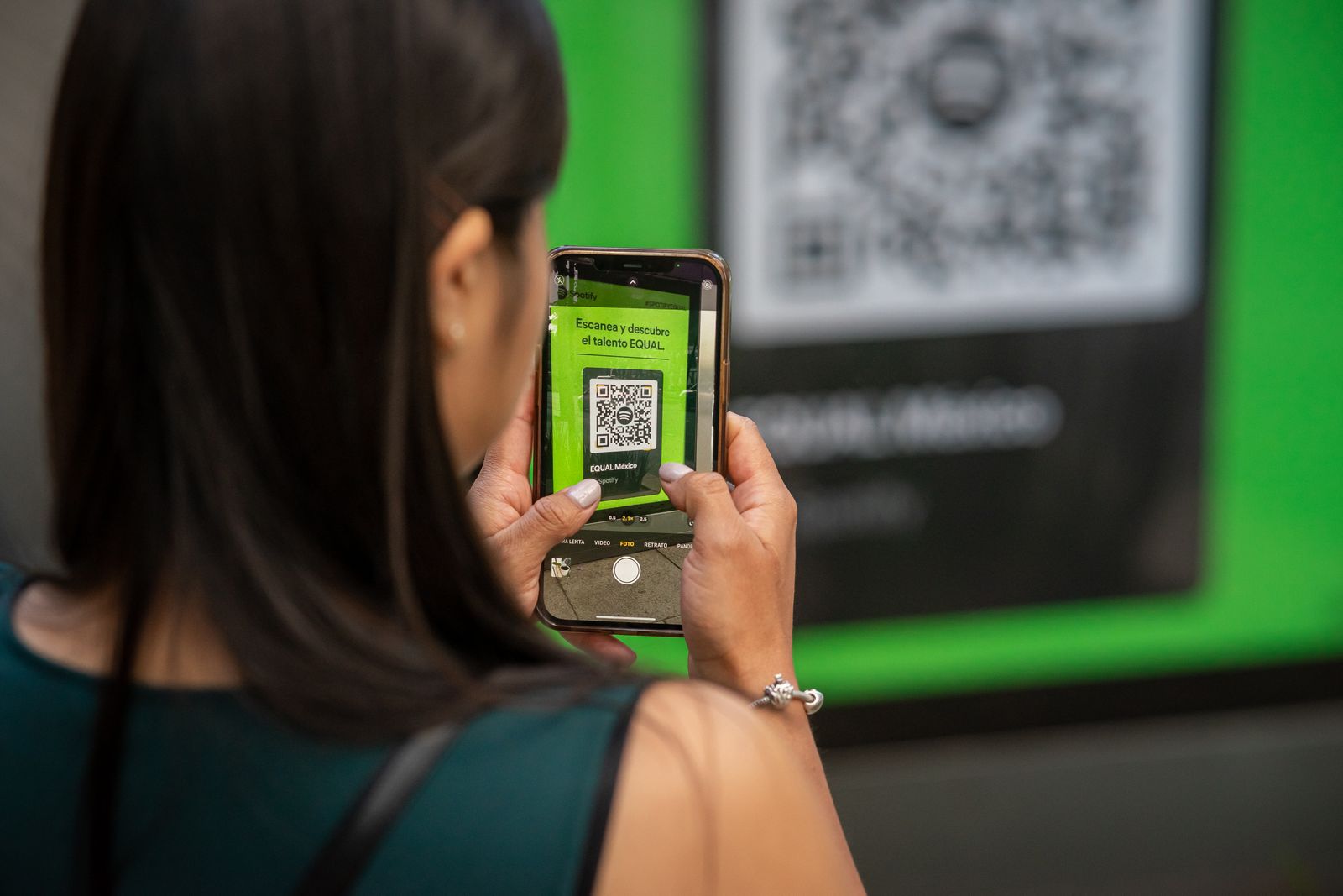 Standard QR codes hide three larger squares in their corners so ...